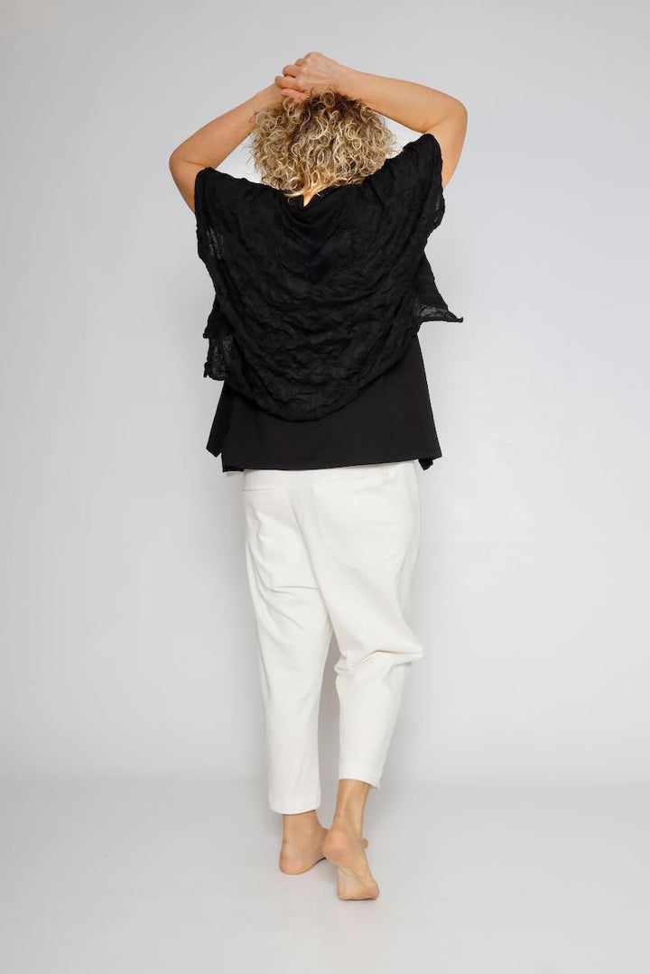 PANTS P3UP0811-WHITE