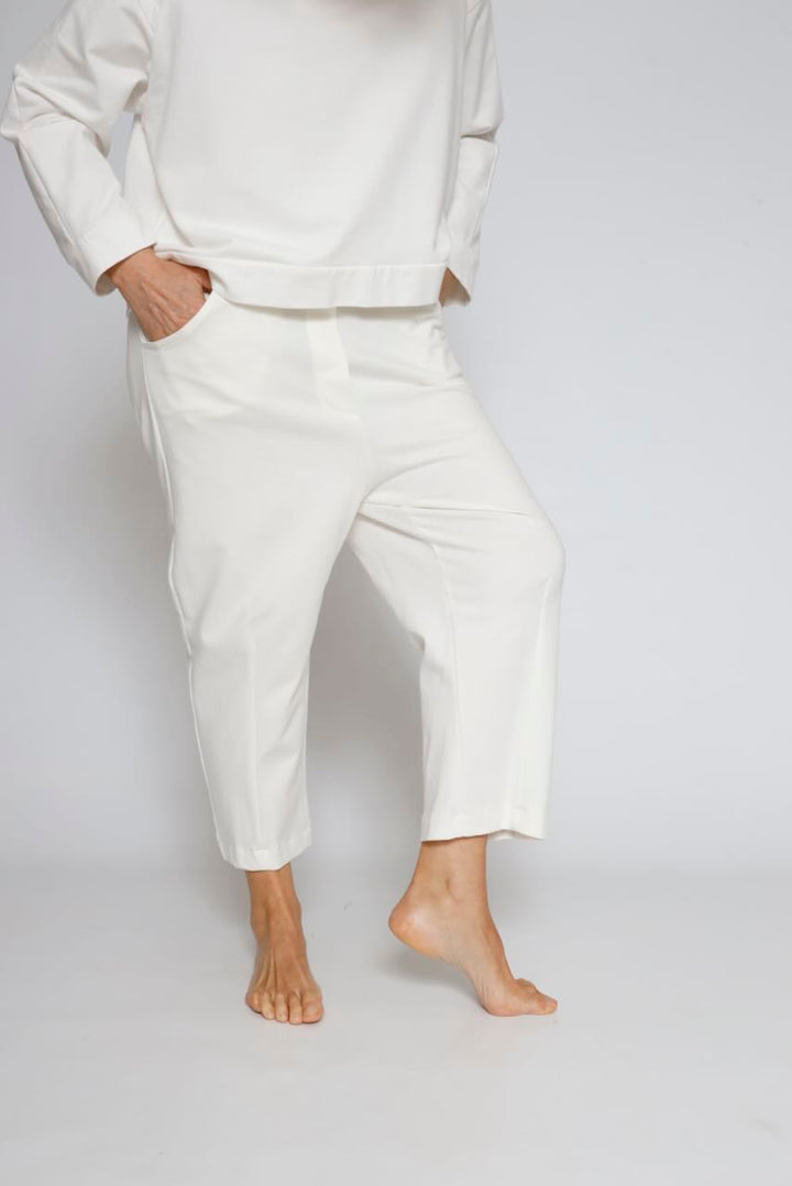 PANTS P3UP0811-WHITE