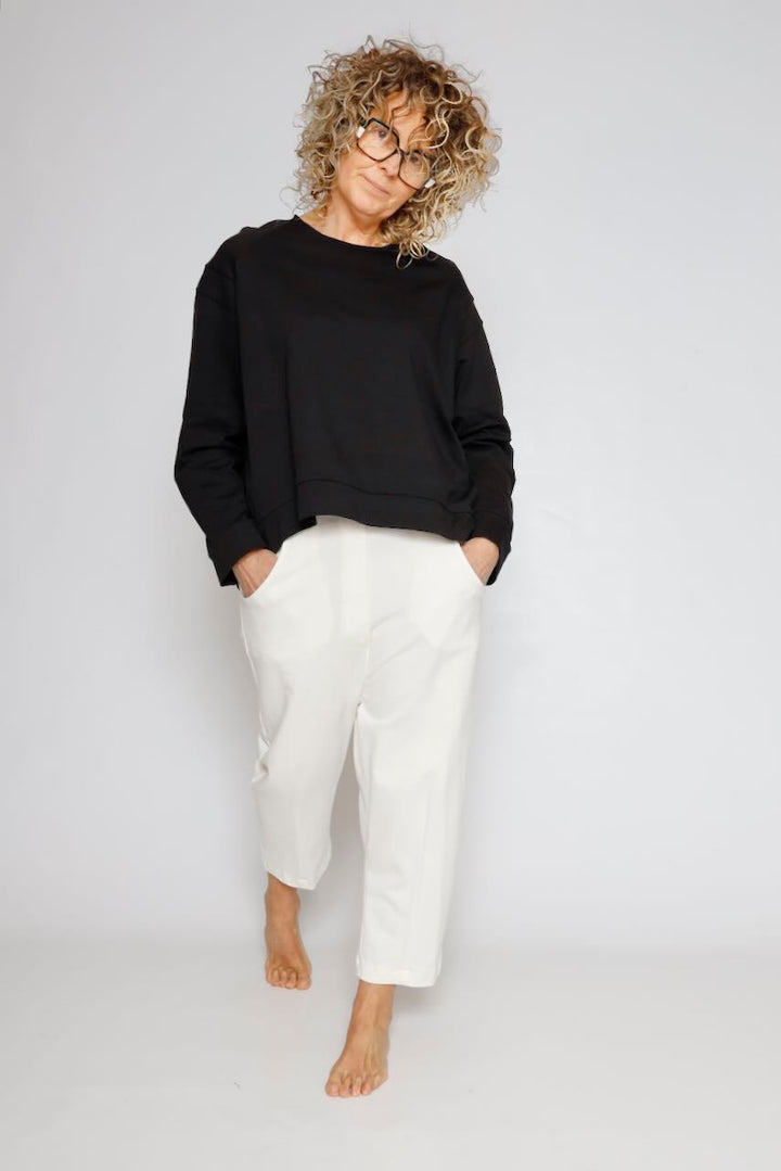 PANTS P3UP0811-WHITE
