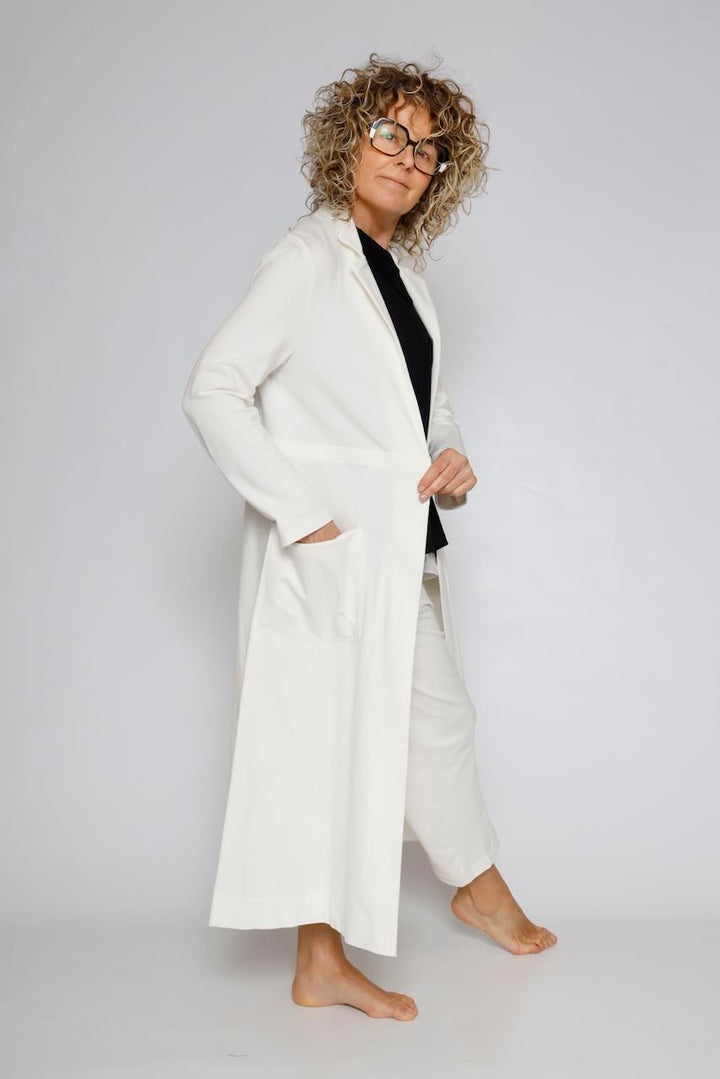 ABRIGO FELPA P3UP0682-BLANCO