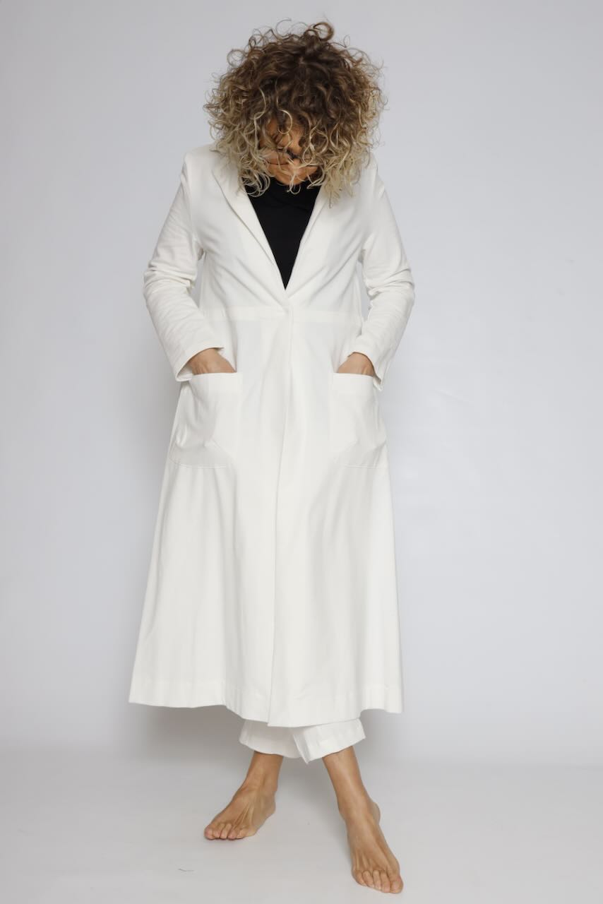 ABRIGO FELPA P3UP0682-BLANCO