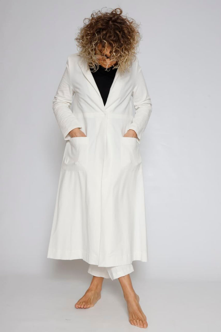 ABRIGO FELPA P3UP0682-BLANCO