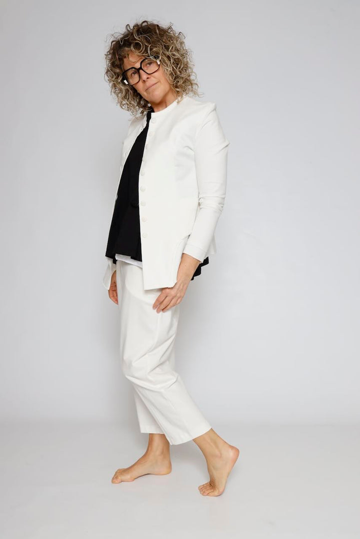 BUTTON JACKET P4UU0188-LATTE