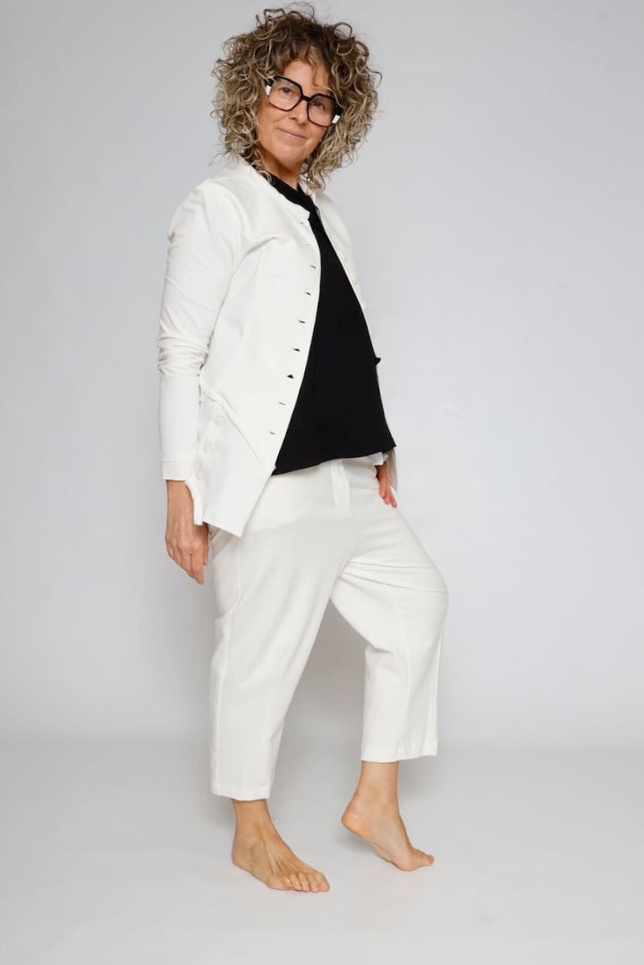 BUTTON JACKET P4UU0188-LATTE