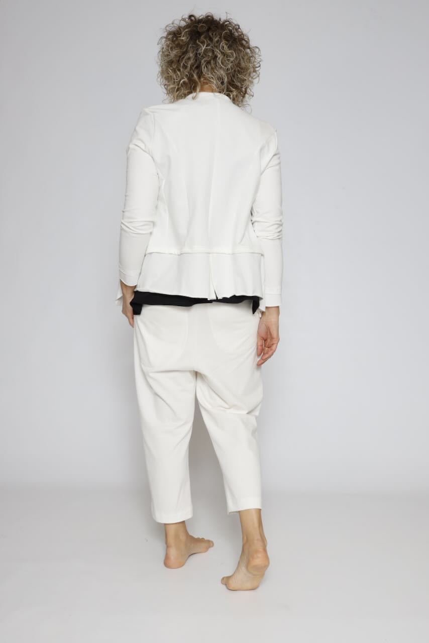 PANTS P3UP0811-WHITE