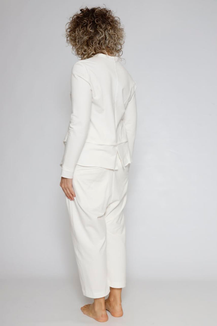 PANTS P3UP0811-WHITE