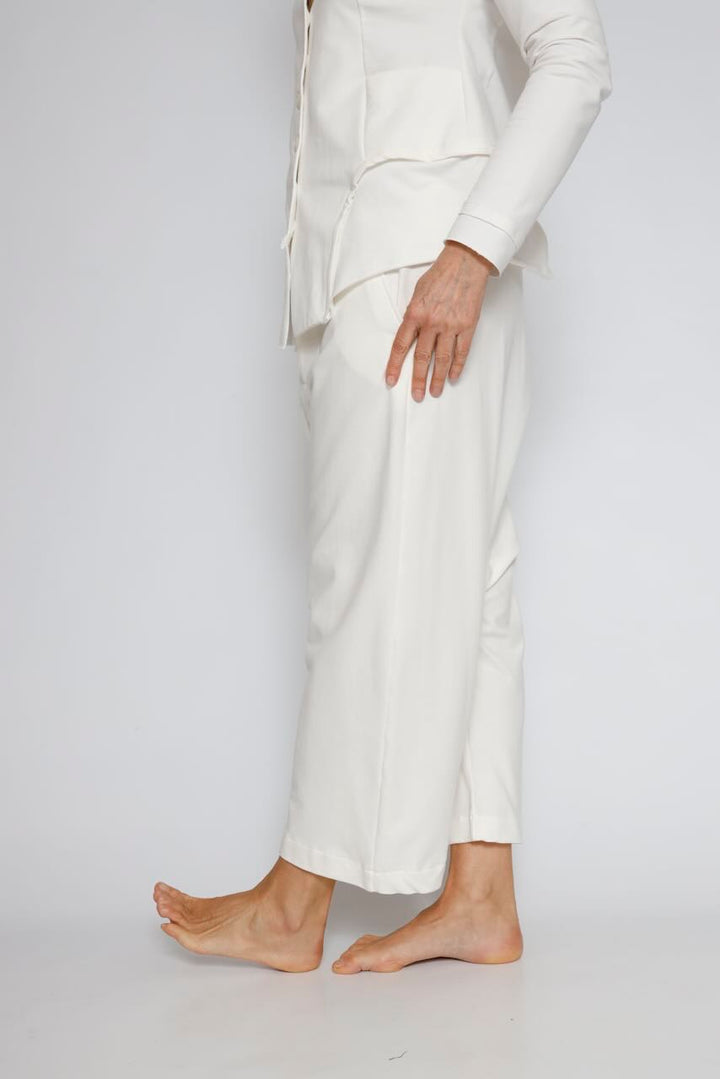 PANTS P4UU1070-WHITE
