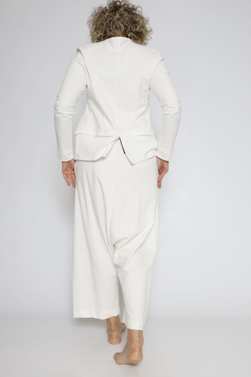 PANTS P4UU1070-WHITE