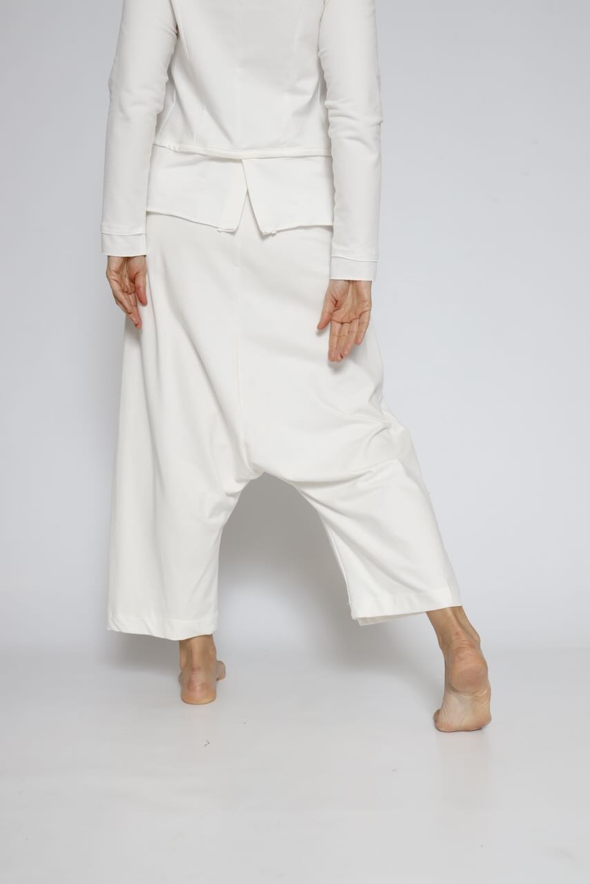 PANTS P4UU1070-WHITE