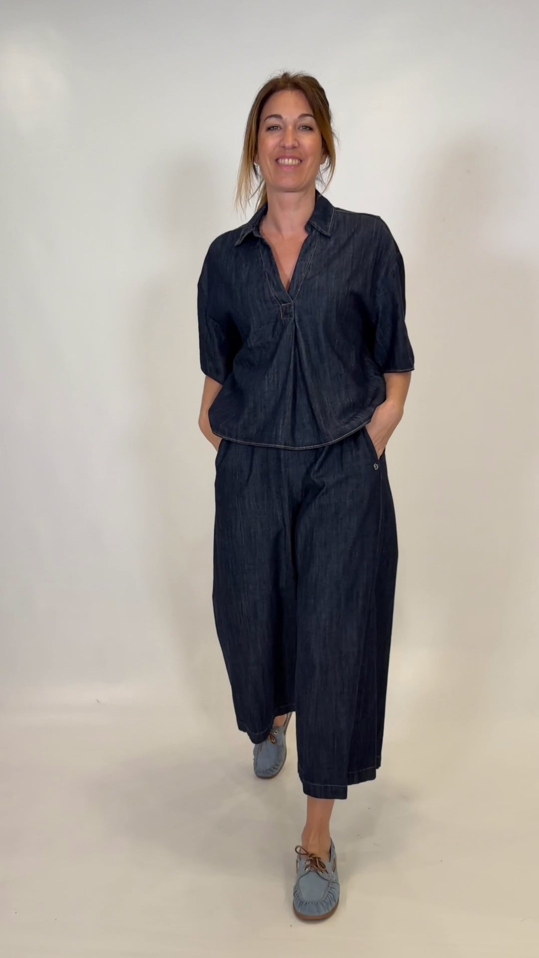 CAMISA C1MMDWGC91-BLU DENIM