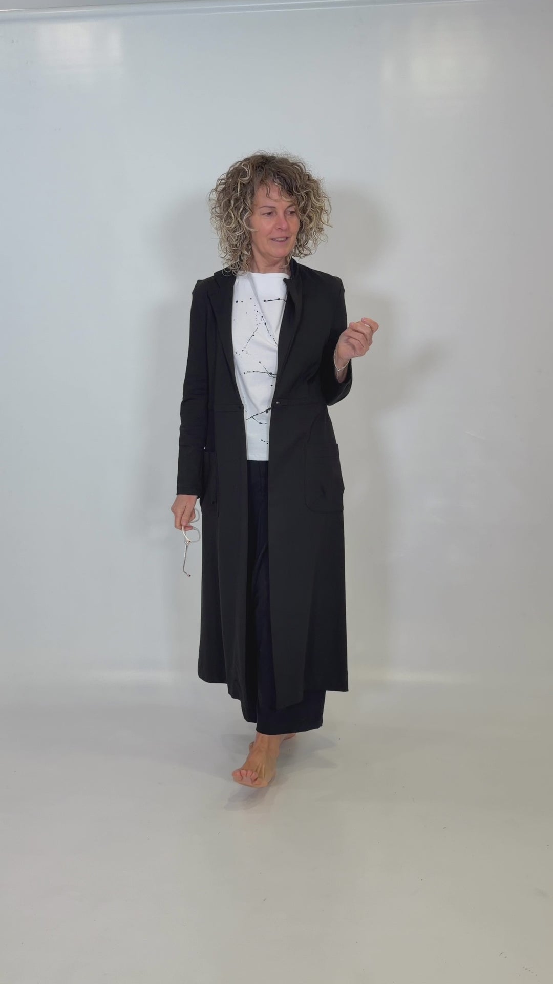 ABRIGO FELPA  P3UP0682-NEGRO