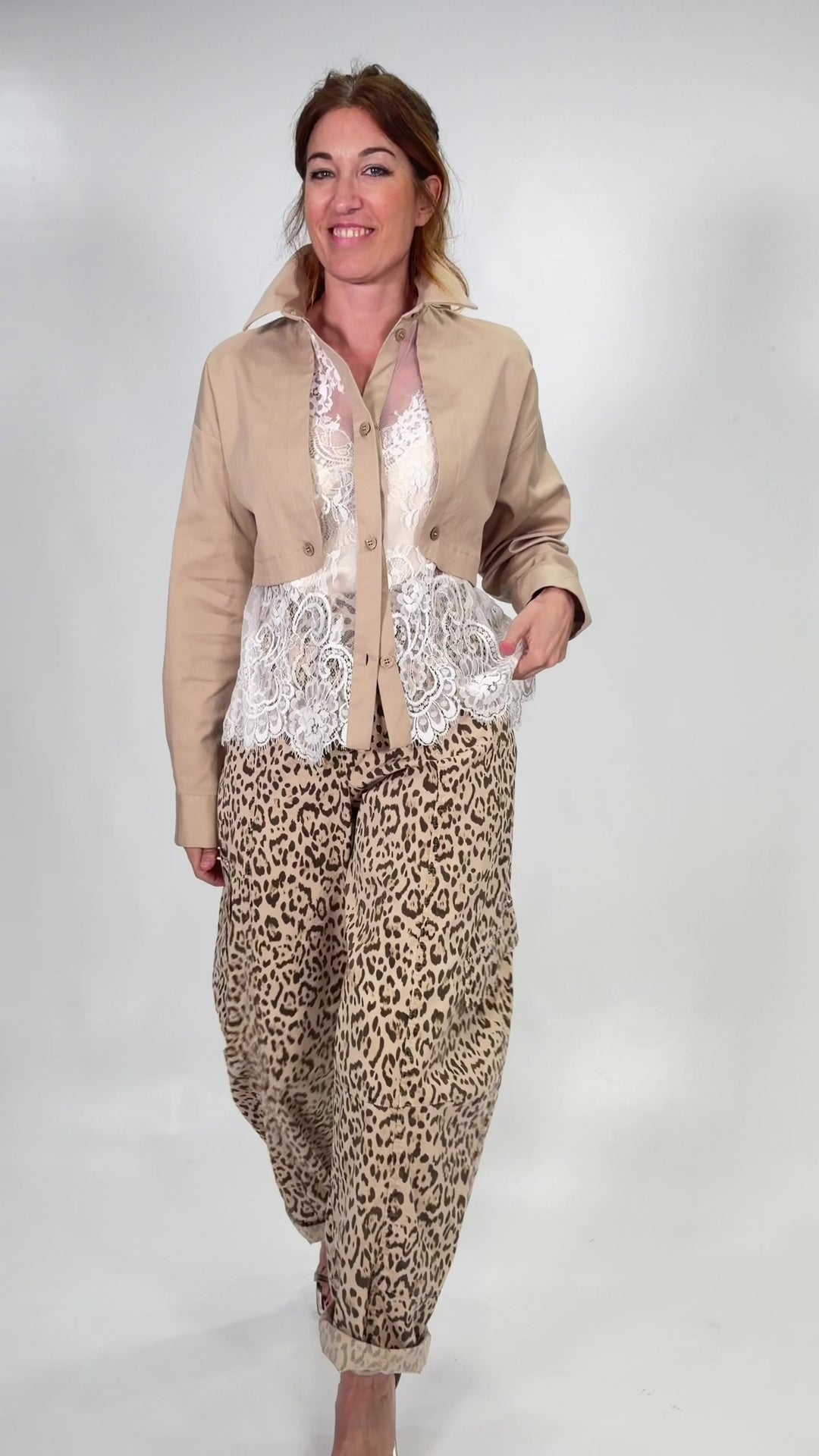 CAMISA C9990084-BEIGE